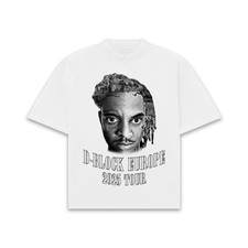 DBE D BLOCK EUROPE T SHIRT/ TOUR MERCH/ RAP 2025