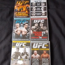 UFC DVD's Joblot x 6