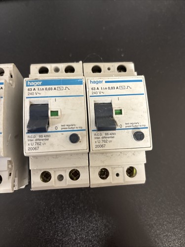 Hager 63a 30ma pole rccb - hager,