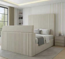 Kia Upholstered TV Bed Frame