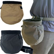 Outdoor  Rock Climbing Chalk Bag Adjustable Magnesium Powder Waist Pouch Unisex