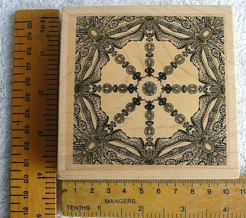 Rubber stamp elusive images - stamp.,