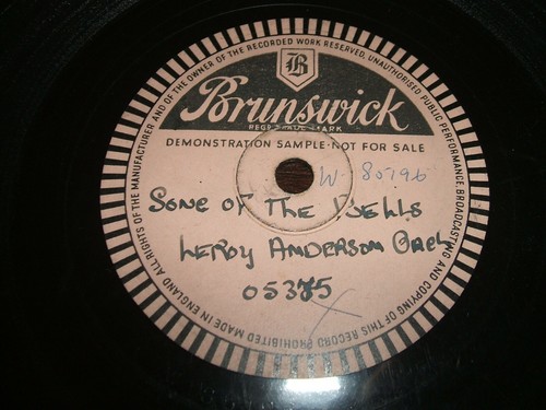 Single sided 78rpm - single,