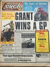 Motor Cycle - 2 July 1977 - Rickman Kawasaki, Dutch TT - Vintage Newspaper