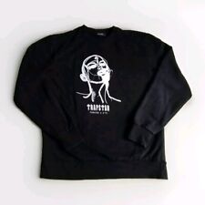 Trapstar Rare Human Nature Graphic Black Sweatshirt Size L