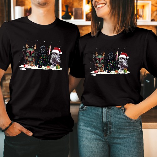 Star wars christmas - star, t-shirt