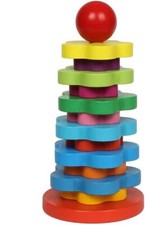 Kav wooden rainbow stacking - wooden,