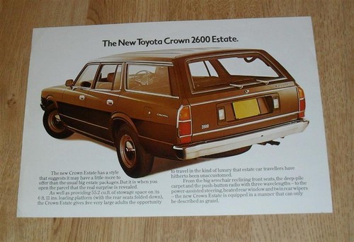 Toyota crown 2600 estate - toyota,