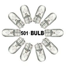501 SIDE LIGHT NUMBER PLATE PUSH IN CAR BULBS CAPLESS 12V 5W FITS SUBARU