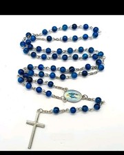 Blue Rosary Catholic Prayer