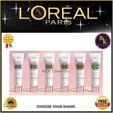 L'Oreal Paris BB CC Cream C'est Magic Infused with B5 Choose Your Shade - New -