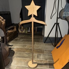 Children’s Oak Wooden Star Coat/Clothes Stand