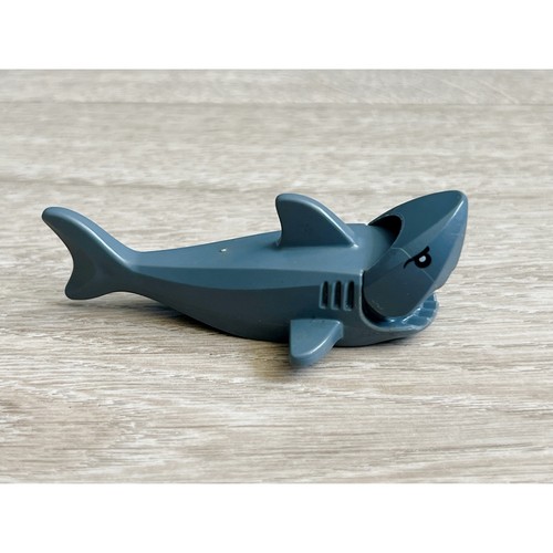 Lego denmark grey shark - grey, figure