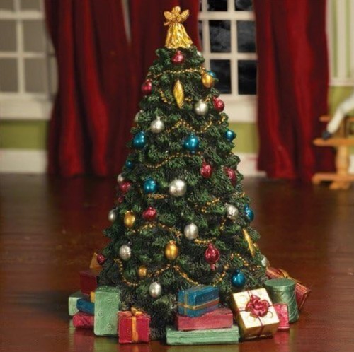 Dolls house christmas tree - dolls,