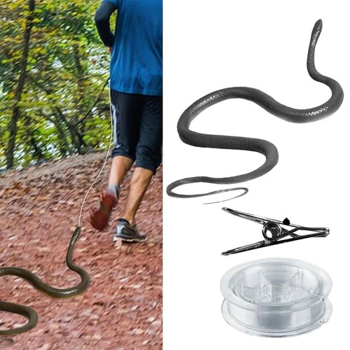 Realistic pvc prank - realistic, snake
