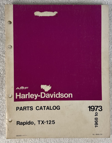 Harley davidson 1972 1975 - davidson,