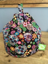 Bean Lazy Candle Skulls Bean Bag for Tablet/ Reader / Book