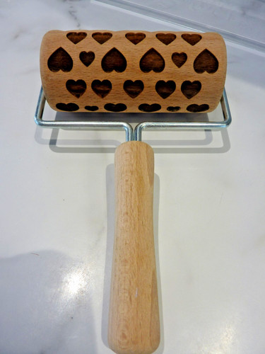 Engraved rolling pin - , wooden