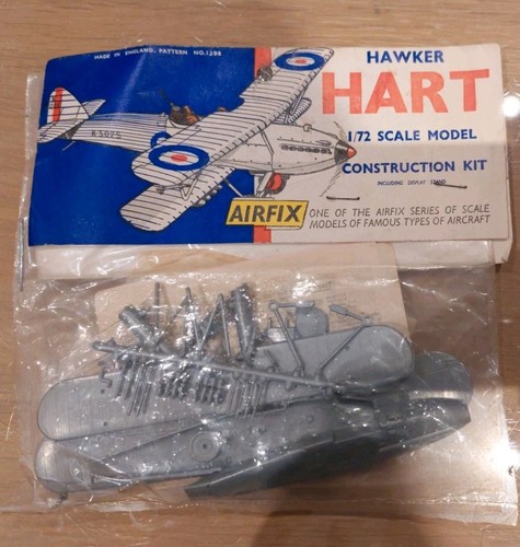 Airfix hawker hart - hawker, 1:72