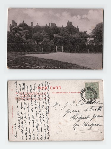 Vintage postcard hough end - vintage,