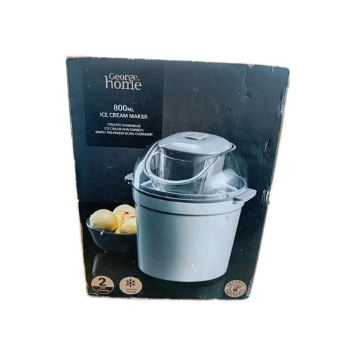 Ice cream maker new homemade - ice-cream,