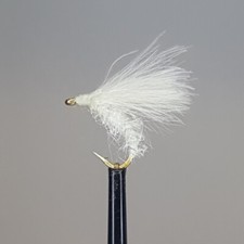 3 x CDC WHITE MIDGE DRY TROUT