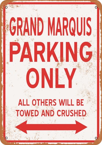 Metal sign grand marquis - grand,