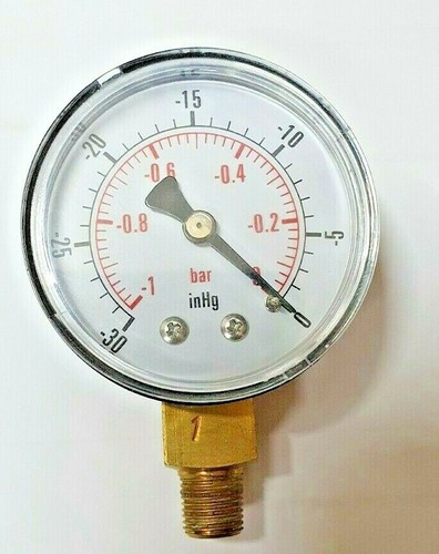 Vacuum gauge 50mm 0vac - vacuum, -0vac/1-