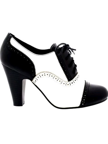 Viva black white - women's, heels