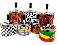 ROUND  SPINNING ASHTRAY METAL