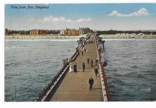 Postcard skegness viewed - -,