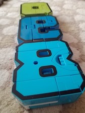 3 x Transformer Toys '8' '9' '0' transforming to vehicles