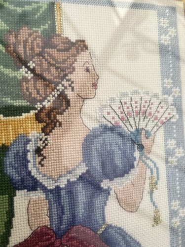 Completed embroidery framed - embroidery,