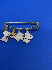 Snoopy Peanuts Charm Brooch