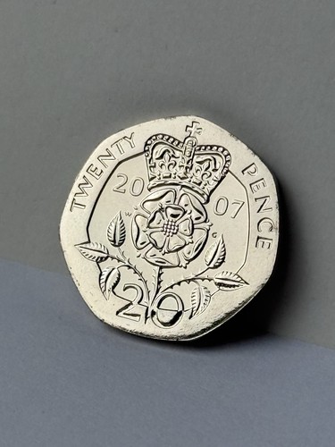 2007 20p uncirculated coin - 2007,