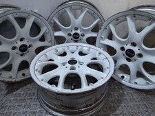 MINI R50 R53 17in White Web Spoke R98 Rims Set of 4 Alloy Wheels 7J ET48 6767750