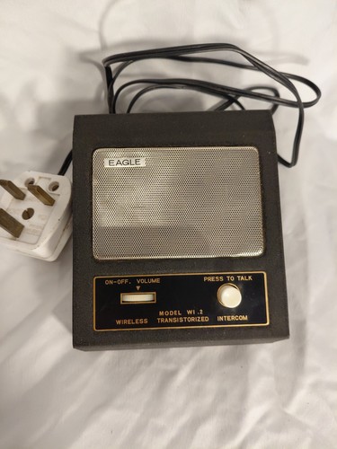 Vintage eagle audio intercom - eagle,