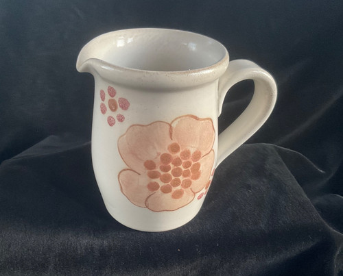 Denby gypsy pink floral jug - denby,