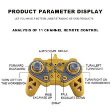 1/22 RC Excavator  Engineering