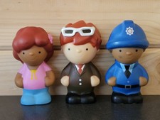 Chad Valley Figures X3 Tots Town