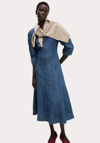 Pure cotton denim square - ,