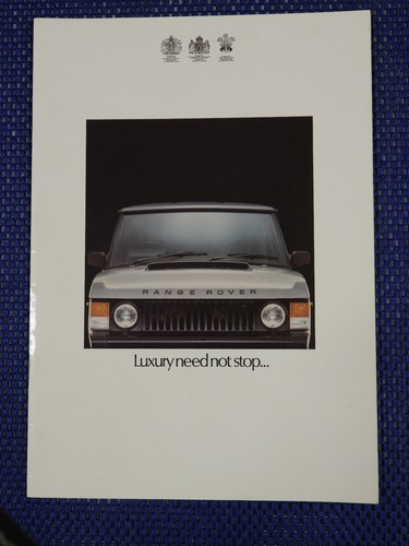 Range rover 4dr original - range, 2