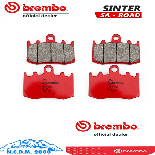 Front brake pads brembo sint - front,