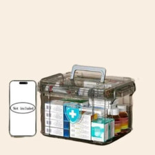 Medicine Storage Box Portable Medication Storage Large Capacity Medicine Box UK