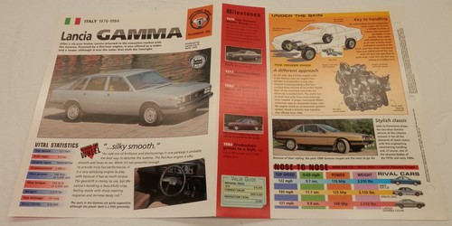 Lancia gamma 1976 - lancia, 1976-1984