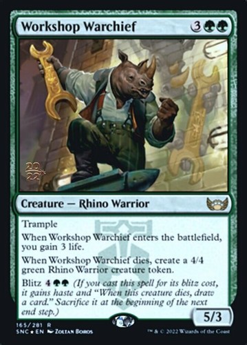 Workshop warchief foil - 1x,