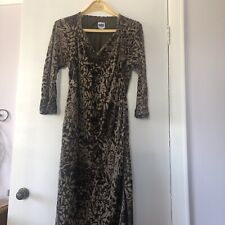 penny plain velvet dress 12