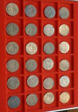 George V 1d's Pennies