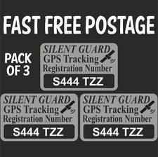 Personalised with your - reg, gps