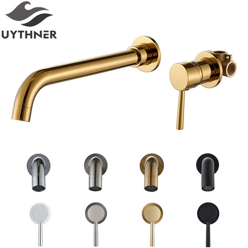 Wall mounted basin - mounted, faucet